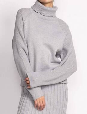 NEW PINK MARTINI sadie sweater in grey